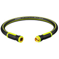 Garden Hose 3FT - PHLEX PRO Water Hose Heavy Duty Premium 5/8'' Rubber 3-Layer, Innovation Flexible Hybrid Lightweight Water Hose, Full Brass Male