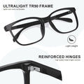hunsquer Blue Light Glasses for Women Blue Light Blocking Glasses Men Computer Gaming Blue Screen Glasses Mens Blue Light Blocker Glasses