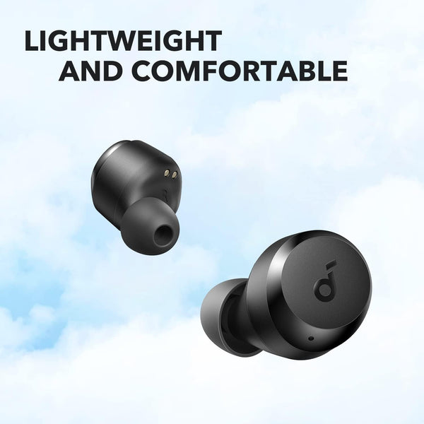 Soundcore by Anker A20I True Wireless Earbuds, Bluetooth 5.3, App, Customized Sound, 28H Long Playtime, Water-Resistant, 2 Mics for AI Clear