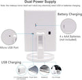 WEILY Makeup Mirror with 21 LED Lights,Two Power Supply Modes White 3.2"L x 7.5"W