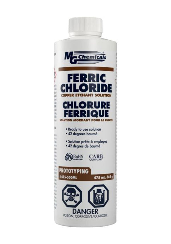 MG Chemicals 415-1L Ferric Chloride, 1 Quart 946 mL Etchant Solution