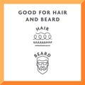 Cantu for Men Hair & Beard Oil, 3.4 Fl Oz