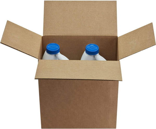 Clorox Splash-Less Bleach, Regular, 2 Pack of 55 Fl Oz Each/ 110 Ounces Total