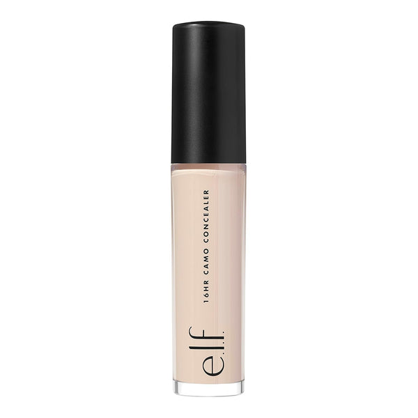 E.L.F. 16HR Camo Concealer, Full Coverage, Highly Pigmented Concealer with Matte Finish, Crease-Proof, Vegan & Cruelty-Free, Light Ivory, 0.203 Fl Oz