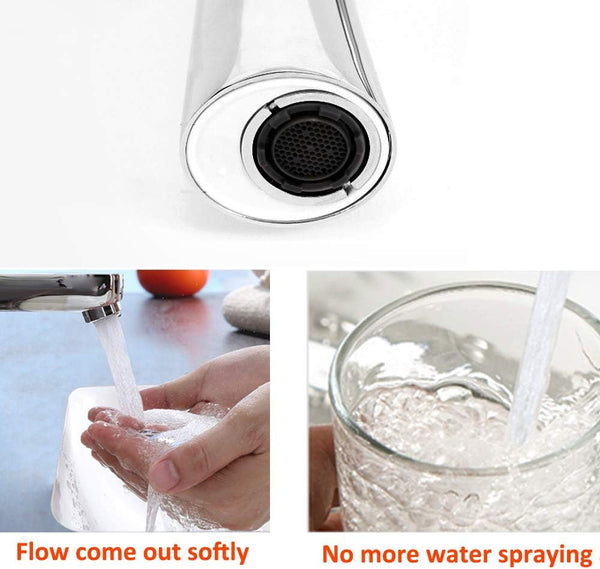 1.2GPM Faucet Replacement Part Insert Filter, Restrictor Aerator, 16.5mm/0.65Inch, 4 Pack 4PCS-16.5mm/0.65Inch