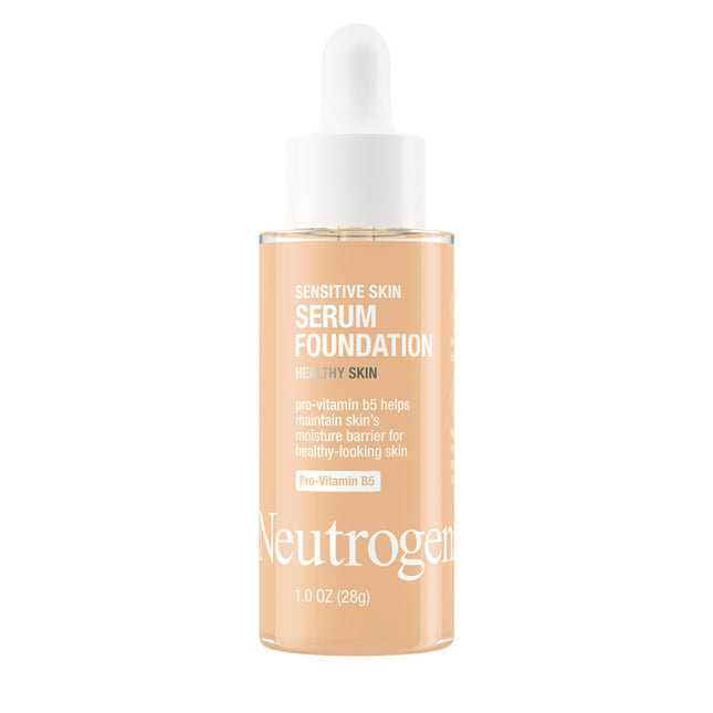 Neutrogena Healthy Skin Sensitive Skin Serum Foundation with Pro-Vitamin B5, Col