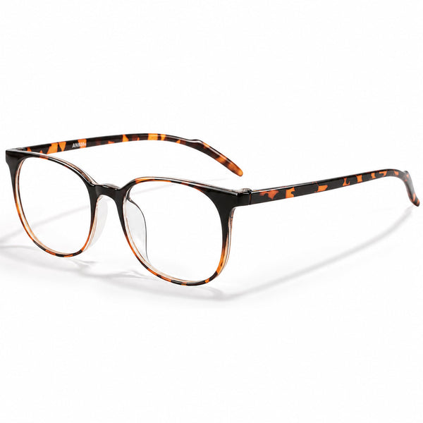ANRRI Blue Light Blocking Glasses Anti Eye Strain Computer Glasses Filter UV400 Lightweight Frame Eyeglasses for Women Men A1 Tortoise Clear