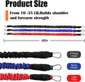 Davllin Baseball Resistance Trainer,Training Aid for Baseball Softball Pitchers,Interchangeable Grips to Build Arm Strength,Arm Bands for Baseball