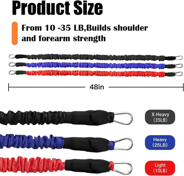 Davllin Baseball Resistance Trainer,Training Aid for Baseball Softball Pitchers,Interchangeable Grips to Build Arm Strength,Arm Bands for Baseball
