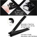 Aceoce Manicure Set Nail Clippers Set Gifts for Men Manicure Pedicure Kit Black and Red