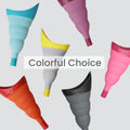 TRIPTIPS Pee Conch Foldable Female Urinal Device Portable Urinal for Women Pee Funnel for Women Travel, She Pee Cup for Women Stand to Pee Womens