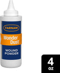 Farnam Wonder Dust Wound Powder, Blood Coagulant for Horses and Show Stock, For Use on Proud Flesh, Granulated Tissue, Stop Bleeding, 4 Ounces