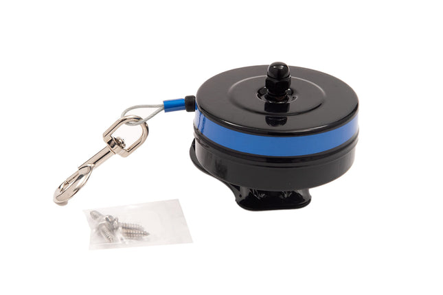 Lixit Bracket Mount and Stake Retractable Leash Tie Outs for Dogs (Bracket, Medi