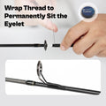 OJYDOIIIY Fishing Rod Repair Kit with Epoxy Glue, Wrapping Thread, Clipper, and Masking Tape 24-hrs Curing