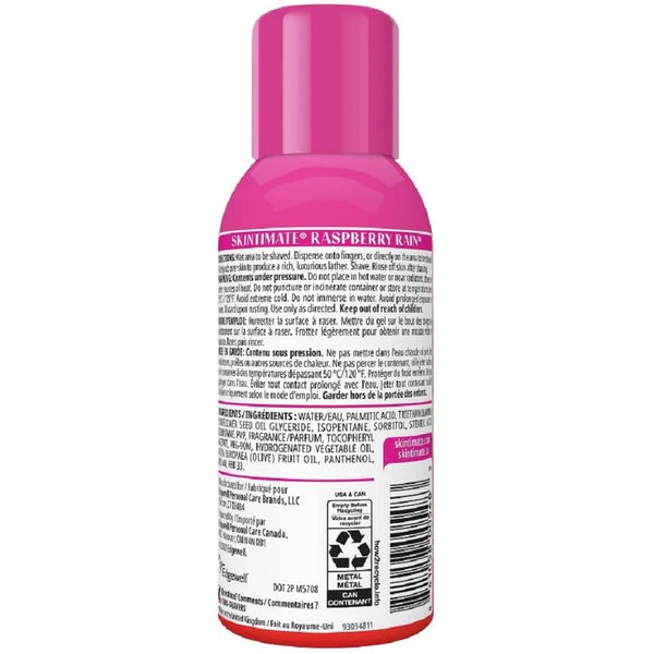 Skintimate Signature Scents Moisturizing Shave Gel for Women Raspberry Rain with Vitamin E and Olive Butter - 2.75 Ounce(Packaging May Vary)