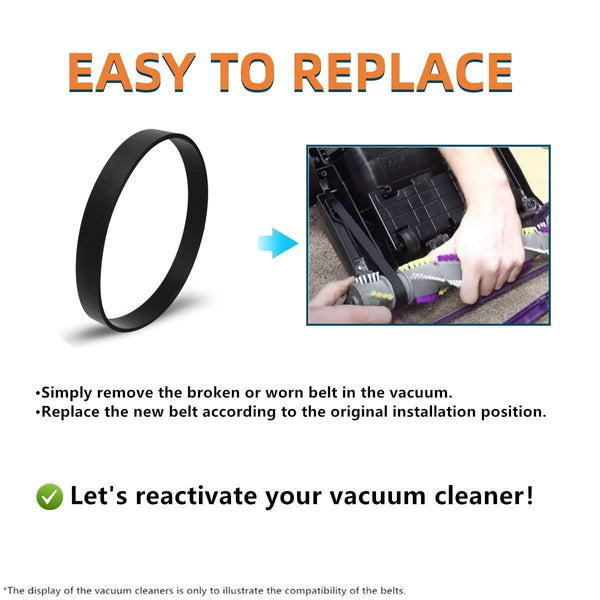 JEDELEOS Replacement Belts for Bissell Style 7/9/10 P/N 3031120 PowerForce Helix Powerlifter Cleanview Swivel Rewind Pet Vacuum Cleaner Replace