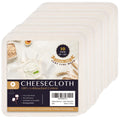Precut Cheesecloth, 20 x 20'' 10 Pack, Grade 100, Ultra Fine Cheese Cloth for Straining & Cooking, 100% Unbleached Cotton Muslin Cloth for Making