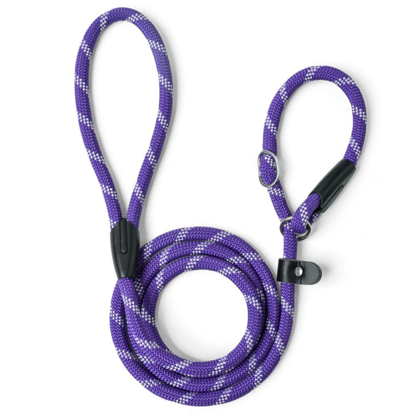 WePet Dog Training Slip Leash, No Pull, Durable Reflective Lead, Puppy Heavy Duty Loop Rope, Comfortable Handle, 6 ft, 1/2 inch, diam.