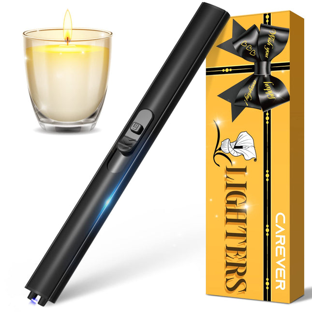 Candle Lighter Stocking Stuffers for Women Men, Electric Candle Lighter USB Rechargeable Graduation Gifts for Him Wife G