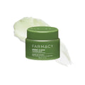 Farmacy Makeup Remover Cleansing Balm - Green Clean Waterproof Makeup Remover Balm + Oil Cleanser for Face - Gently Melts Make Up + SPF - Hydrates