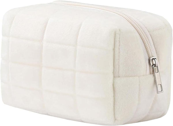 Makeup Cosmetic Bag Small Checkered Pouch Make up Purse Bag Y2K Accessories