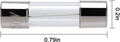 I-MART 10 Pcs F5AL Fast-Blow Fuse 5A 250V Glass Fuses 5 X 20 Mm (5Amp) (F5A) (F5A)