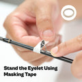 OJYDOIIIY Fishing Rod Repair Kit with Epoxy Glue, Wrapping Thread, Clipper, and Masking Tape 24-hrs Curing