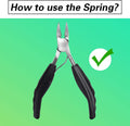 Feiccier Heavy Duty Ingrown Toenail Clippers, Professional Toenails Trimmer, Podiatrist Toe Nail Clippers for Thick Nail & Ingrown Toenails, Sharp
