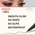 LAVONE Eyebrow Stamp Pencil Kit for Eyebrows Makeup, with Waterproof Eyebrow Pencil, Eyeliner, Eyebrow Pomade, and Dual-Ended Eyebrow Brush - Dark