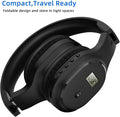 Rechargeable and Portable Personal FM Radio Headphones with Best Reception, Wireless Headset Radio Ear Muffs for Jogging, Mowing, Cycling, Meeting
