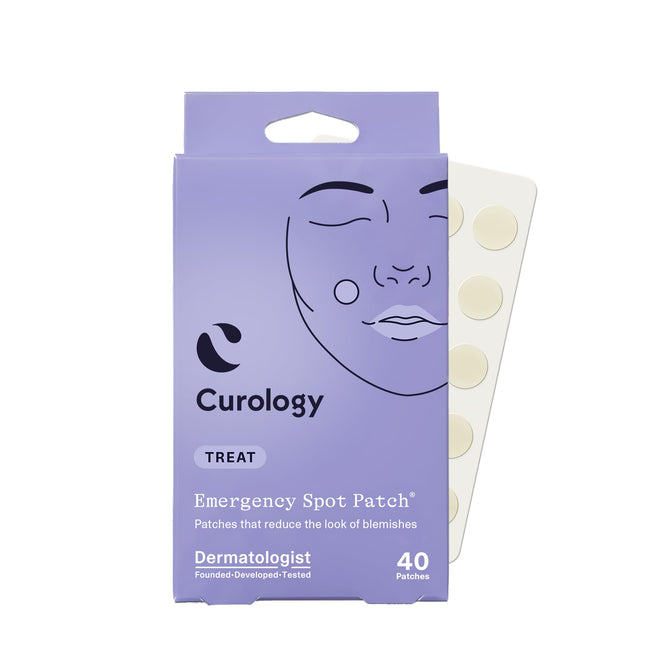 Curology Emergency Spot Pimple Patches for Face, Hydrocolloid Pimple Patches Fas