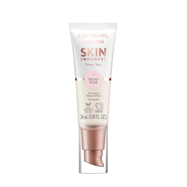 Covergirl Trublend Skin Enhancer, Velvet Blur, Primer, Plumps Dry Skin, Blurs Po