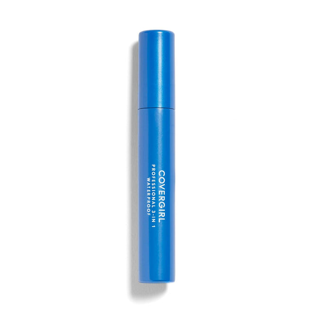 COVERGIRL Professional 3-In-1 Waterproof Mascara, Very Black 225, (Packaging May