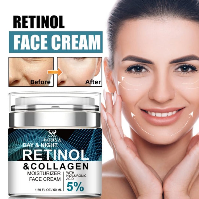 SORYA Skin Care Retinol Facial Moisturizer Hydrating with Hyaluronic Acid, Skinc