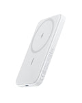 Anker 621 Magnetic Portable Charger (MagGo), 5,000mAh Wireless Power Bank with USB-C Cable, Magsafe-Compatible Battery Pack for iPhone