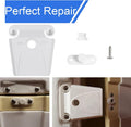 Cooler Latch Replacement Kit, Plastic Cooler Latches with 2 Winged Posts & 2 Single-Screw Button Posts, Fits 50–165 Qt Coolers, Part #24013-2 Pack
