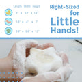 myHomeBody Konjac Sponge, Bath loofah, 3pc, Unicorn, Duck, Sea Turtle