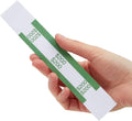 BLUE PANDA Money Bands - 300-Pack, 7.75 x 1.25 In, 9 ABA Colors - Money Organizer for Cash & Currency Straps With Adhesive Strip for Efficient