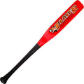 PSG 27" Pro Maple Flat Half Paddle Training Baseball & Softball Bat in 27"/ 15 Oz/Flat Barrel:2.75"" for Kids,Youth & Adult Players in Red & Black