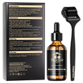 Waking Forest Derma Roller 0.25Mm & Beard Oil(1Oz), Sandalwood Beard Kit, Microneedle Beard Roller with 540 Titanium, Natural Moisturize with