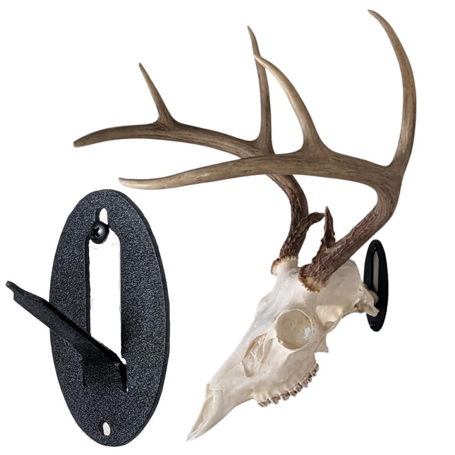 Easy European Mount Skull Hanger - Made in the USA with American Steel - Whiteta