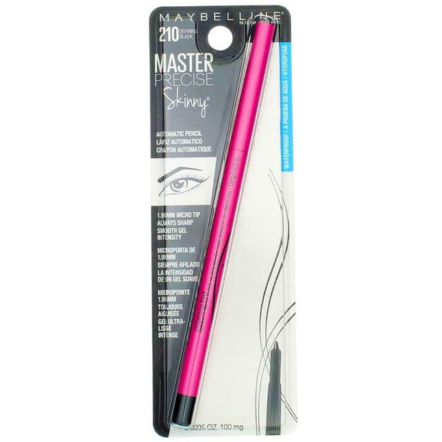 Maybelline Master Precise Skinny Gel Eyeliner Pencil, Defining Black, 1 Count DE