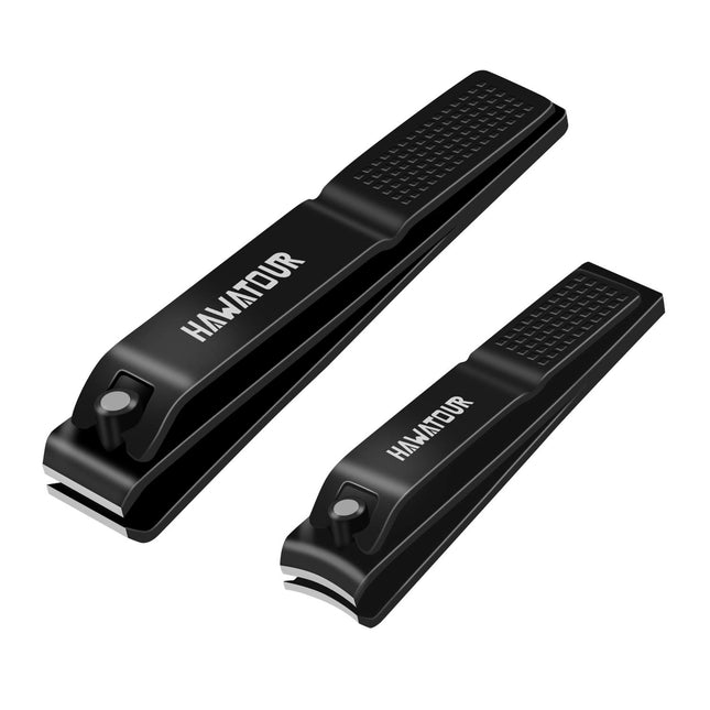 Nail Clippers Set, Ultra Sharp Sturdy Fingernail and Toenail Clipper Cutters wit