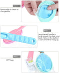 Eyxformula Easy Lotion Applicator for Back – Long Handle Cream Applicators Wand with 2 Pads, Tool to Apply Sunscreen, Self Tanner on Back, Body &