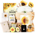 Sending Sunshine Gift, Sunflower Gifts for Women, Care Package, Birthday Gifts Box, Get Well Soon Gifts Basket Thinking of You Gift for Women,