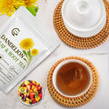 Organic Dandelion Leaf & Root Tea, Supports Kidney Function and Healthy Digestion, Caffeine Free, 40 Tea Bags Dandelion Leaf & Root 40 Count (Pack