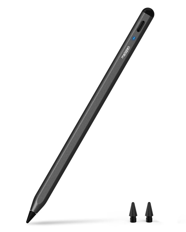 Metapen Pencil A8 for Apple iPad 2018-2025, (2X Faster Charge), Tilt Sensitivity, Pixel Precision, Stylus Pen for iPad 11/10/9/8/7/6th Gen, Pro