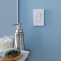 Lutron Claro Light Switch Cover Plate, 1 Gang Wallplate, for Decorator Light Switches, Rocker Light Switch Cover, Outlet Cover, Screwless Switch