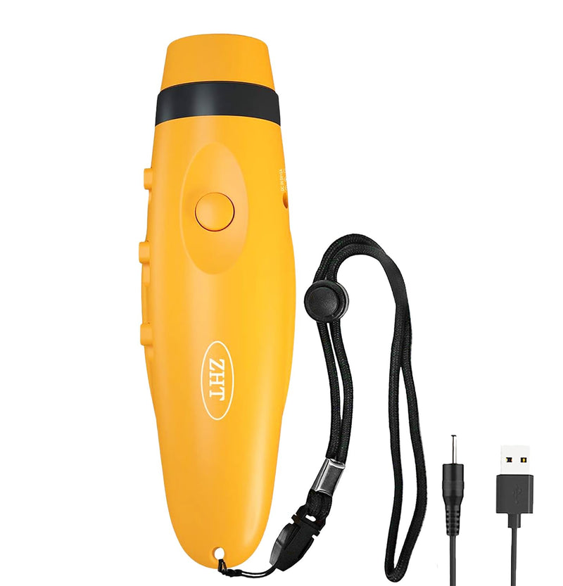 ZHT Electronic Whistles for Referees with USB Charging, 3 Tone High Volume Emergency Whistle for Referee Coaches Teacher, Outdoor Camping Hiking