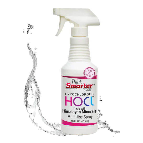 HOCL All-Purpose Cleaner with Hypochlorous Acid, All-Natural Surface Cleaner, & Skin Hydrator 16fl oz Clear Spray 16 Fl Oz (Pack of 1)